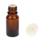 Max 12 Pieces Essential Oils Glass Bottles With Orifice Reducer Dropper 10ml