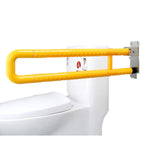 Maxbell Stainless Steel Folded Safety Grab Bar Toilet Hand Rails for Bathroom Yellow