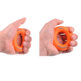 Finger Gripper Strengthener Hand Grip Exerciser Ring 60LB Red