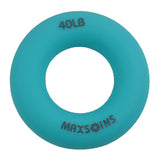 Maxbell Finger Gripper Strengthener Hand Grip Exerciser Ring 40LB Blue