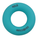 Maxbell Finger Gripper Strengthener Hand Grip Exerciser Ring 40LB Blue