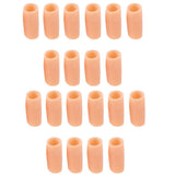 Max 10 Pairs Silicone Toe Sleeves Tube Caps Cushions Protectors for Feet Care S