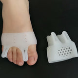 Max 10 Pieces Gel Toe Sleeves Bunion Cushions Corns Protectors Cap Pad White