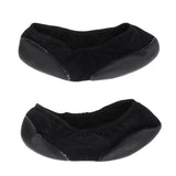 Max 2 Pieces Breathable Gel Non Slip Invisible Socks Low Cut Shoe Liners Black