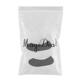 Max 2 Pieces Breathable Gel Non Slip Invisible Socks Low Cut Shoe Liners Black