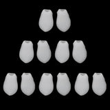 Max 6 Pairs Little Toe Protector Bunion Toe Separator Toe Guard Corrector White