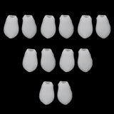 Max 6 Pairs Little Toe Protector Bunion Toe Separator Toe Guard Corrector White