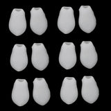 Max 6 Pairs Little Toe Protector Bunion Toe Separator Toe Guard Corrector White
