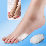 Max 6 Pairs Little Toe Protector Bunion Toe Separator Toe Guard Corrector White
