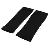 Max 2 Pieces Outdoor Compression Socks Calf Sleeve Shin Splint Support Wrap Black