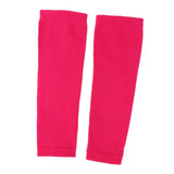Max 2 Pieces Outdoor Compression Socks Calf Sleeve Shin Splint Support Wrap Rose