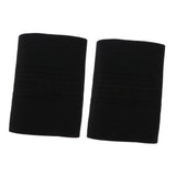 Maxbell 2 Pieces Compression Arm Sleeve Elbow Brace Protector Forearm Guard Wrap L