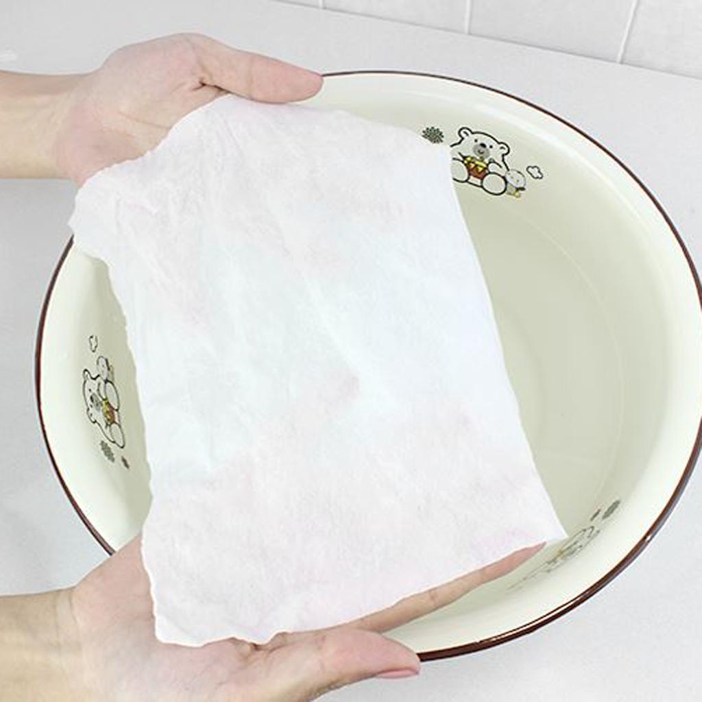 Maxbell Cotton Disposable Face Towel Makeup Remover Wipe Travel Washcloth 20 Pieces - Aladdin Shoppers