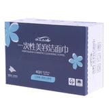 Max Maxb Cotton Disposable Face Towel Makeup Remover Wipe Travel Washcloth 40 Pieces