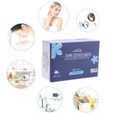 Max Maxb Cotton Disposable Face Towel Makeup Remover Wipe Travel Washcloth 40 Pieces