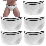 Max Maxb 5 Pieces Adults Disposable Briefs Travel Men One Time Underwear XL White