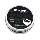 Natural Beard Balm Moisturizing Moustache Wax Men Grooming Eucalyptus