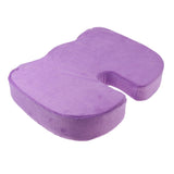 Max Memory Foam Gel Orthopedic Coccyx Seat Cushion Tailbone Pillow Purple