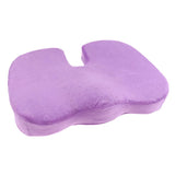 Max Memory Foam Gel Orthopedic Coccyx Seat Cushion Tailbone Pillow Purple