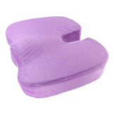 Max Memory Foam Gel Orthopedic Coccyx Seat Cushion Tailbone Pillow Purple