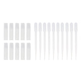 10 Pieces Clear Empty Refillable Perfume Roll On Bottles with Pipettes 5ml