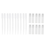 Max 10 Pieces Empty Refillable Makeup Perfume Roll On Bottles with Pipettes 5ml