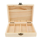 4 Slots Essential Oil Wooden Box Storage Case Large Organizer for 30ML Oil Best for Keeping Your Oils Safe