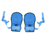Max 2 Pieces Hand Control Mitt Fingers Control Mittens Safety Palm Padded L