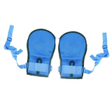 Max 2 Pieces Hand Control Mitt Fingers Control Mittens Safety Palm Padded L