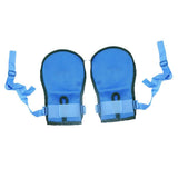 Max 2 Pieces Hand Control Mitt Fingers Control Mittens Safety Palm Padded L