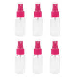 Max 6 Pieces Refillable Moisturizing Spray Bottle Perfume Pressed Atomizer 30ML