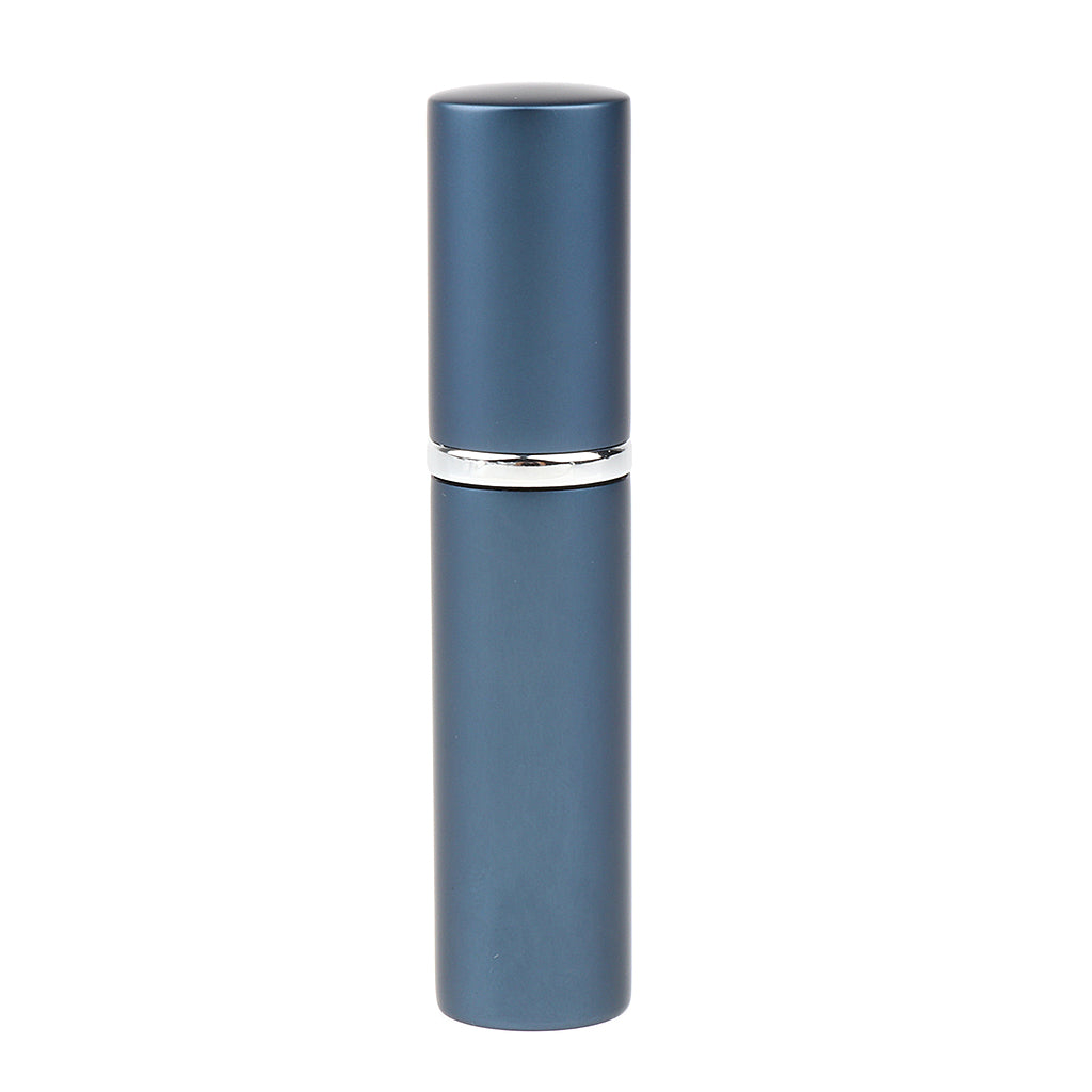 Max 6 Pieces 10ml Refillable Mist Spray Bottle Perfume Pressed Atomizer Blue