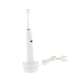 Max Electric Automatic Adult Toothbrush + 3 Replacement Head for Oral Care White