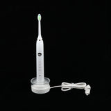 Max Electric Automatic Adult Toothbrush + 3 Replacement Head for Oral Care White