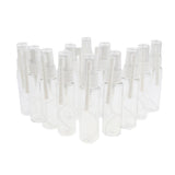 Max 12 Pieces Empty 360 Rotation Spray Refillable Bottle Atomizer Transparent