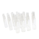 Max 12 Pieces Empty 360 Rotation Spray Refillable Bottle Atomizer Transparent