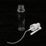 Max 12 Pieces Empty 360 Rotation Spray Refillable Bottle Atomizer Transparent
