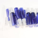 Max 12 Pieces Empty 360 Rotation Spray Refillable Bottle Atomizer Blue