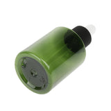 Maxbell 12 Pieces Refillable Empty Dropper Bottle 50ml Black Cap White Dropper