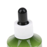 Maxbell 12 Pieces Refillable Empty Dropper Bottle 50ml White Cap Black Dropper