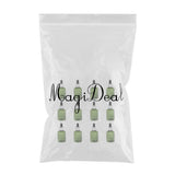 Maxbell 12 Pieces Refillable Empty Dropper Bottle 50ml White Cap Black Dropper