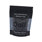 Max Depilatory Hard Wax Beans Pellet Waxing Beads Solid Hair Removal Black