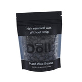 Max Depilatory Hard Wax Beans Pellet Waxing Beads Solid Hair Removal Black