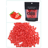 Max Depilatory Hard Wax Beans Pellet Waxing Beads Solid Hair Removal Strawberry