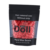 Max Depilatory Hard Wax Beans Pellet Waxing Beads Solid Hair Removal Strawberry