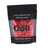 Max Depilatory Hard Wax Beans Pellet Waxing Beads Solid Hair Removal Strawberry