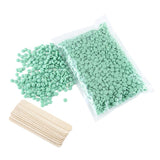 Max 500g Hot Film Hard Wax Beans Hair Removal Beads +10 Sticks Tea Tree