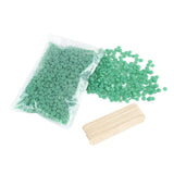 Max 500g Hot Film Hard Wax Beans Hair Removal Beads +10 Sticks Aloe