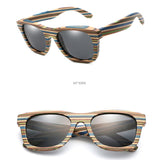 Max Wood Vintage Retro Polarized Uv Protection Fashion Sunglasses Eyeware Gray