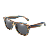 Max Wood Vintage Retro Polarized Uv Protection Fashion Sunglasses Eyeware Gray